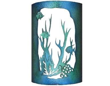Metallum Creations - Coral Reef Wall Sconce Light Cover