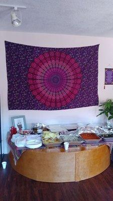 Celebrating the opening of the studio!