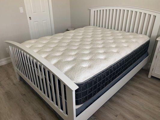 Sapphire Sleep Queen Euro Top.