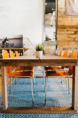 Sure Shot Coffee seating area