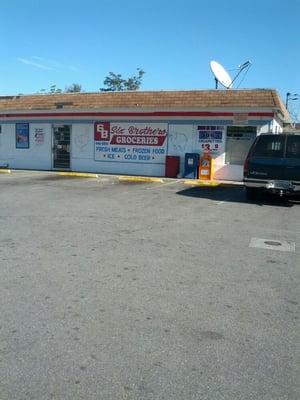 The storefront, December 6, 2012.