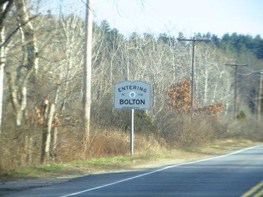 Entering Bolton from Lancaster.