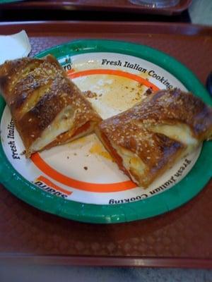 Pepperoni stromboli - $5