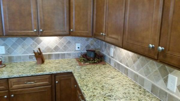 Kitchen backsplash