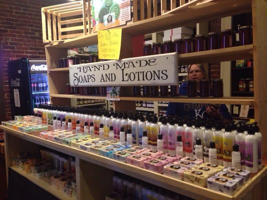 The soaps look nice and smell so good!