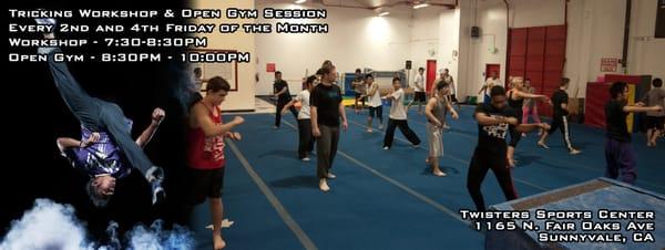 Workshops every 2nd and 4th Friday of the Month!