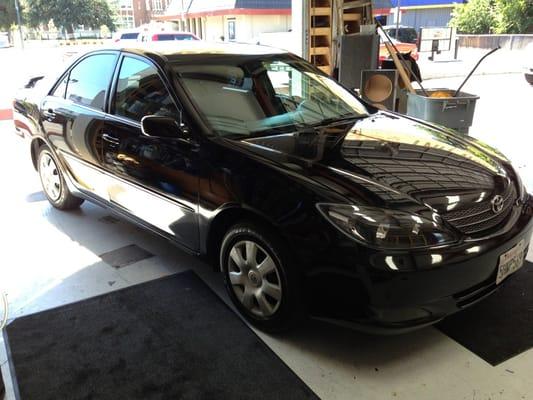 Thanks Chris your guys did a great job on my camery