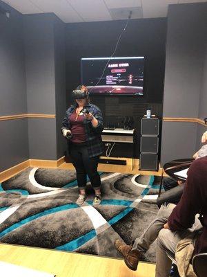 Doing great at Space Pirate trainer