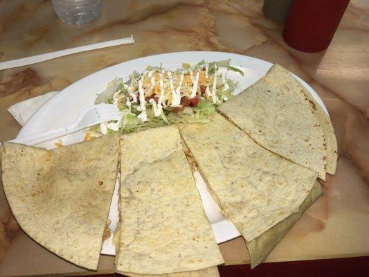 Chicken quesadilla