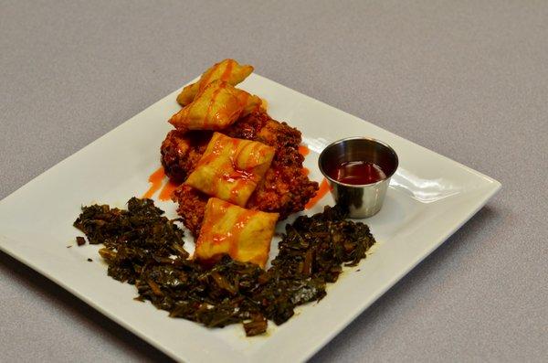 Fried Chicken and Beignets