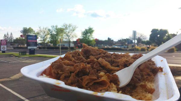Large Beef Bowl with extra broth