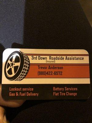3rd Down Roadside Assistance