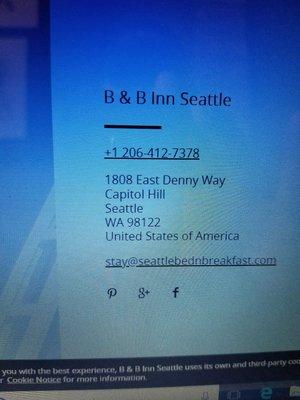 1808 E. DENNY WAY
SEATTLE WA. 98122