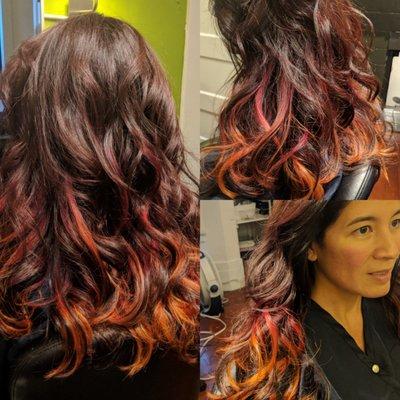 Flame Balayage