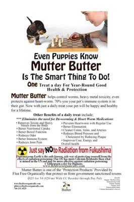 Just one treat a day keeps the Veterinarian away!