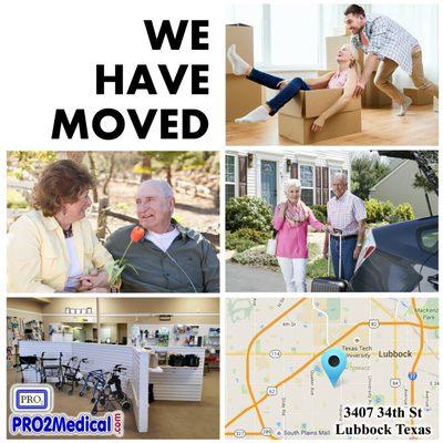 PRO2 Medical Supply Store is now located at 3407 34th Street in Lubbock Texas. Visit us today, or shop online at pro2medical.com
#Lubbock