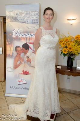 Amore' s Bridal Gown at our Fashion Show