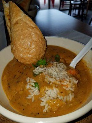 Crawfish etouffe