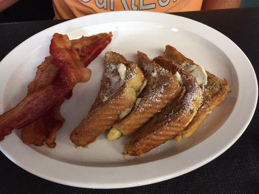French Toast with Bacon