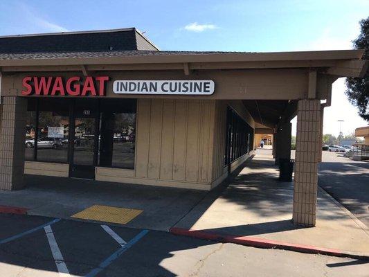 Front side of Restaurant