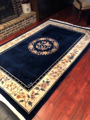 After the cleaning. Wish I had a before pic