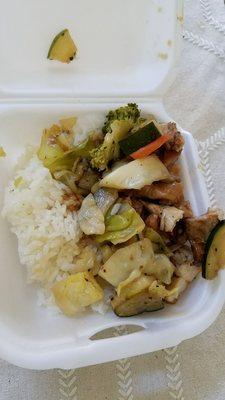 Free teriyaki chicken junior bowl