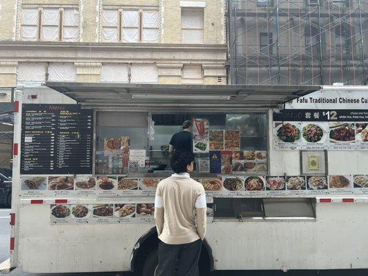 FAFU side work Chinese food truck