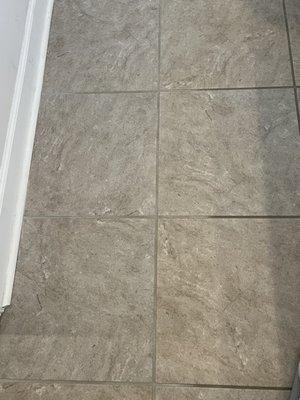 Gray tile does Not match beige tile
