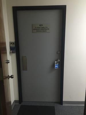 It's on the 6th floor all the way to the left in the corner.