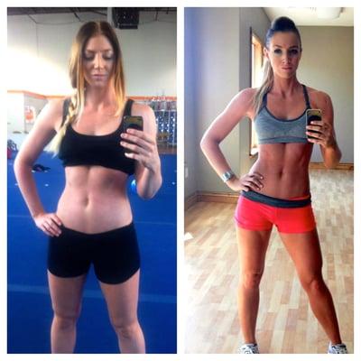 Results courtesy of Encompass Health & Fitness classes and nutrition.