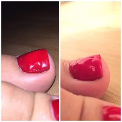 Unbelievable!!! Worst pedicure ever!! I want my full refund!!