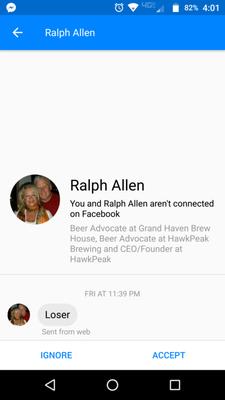 After posting a review, the owner found me on Facebook and sent me a message calling me a, "loser". DO NOT GIVE THIS BUSINESS A CENT!