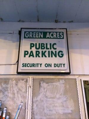 Green Acres Public Parking