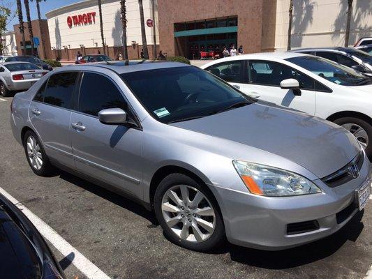 2007 Honda Accord, limo tint