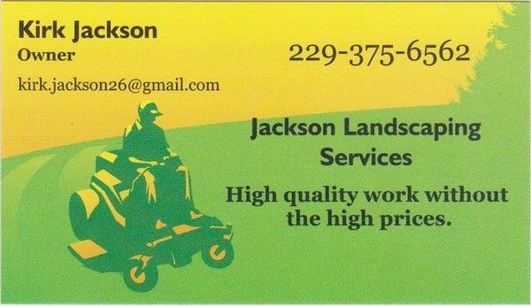 Jackson Landscaping Services