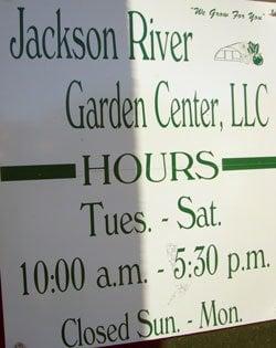 Jackson River Garden Center