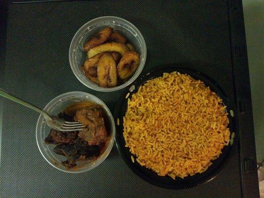 Jollof Rice with beef