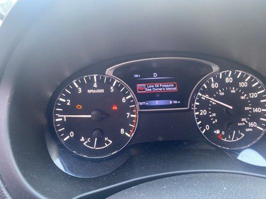 Check engine light only 3 weeks after purchasing.