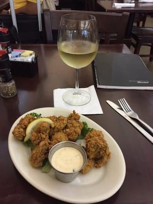 Really good fried oysters!