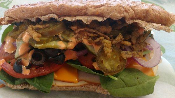 Spicy turkey @ Blimpie (Weslaco, TX)