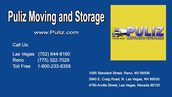 Puliz Moving and Storage