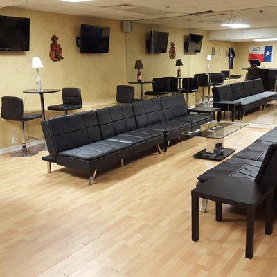 VIP Lounge upstairs.