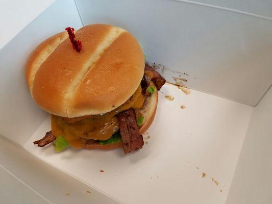 This is the Double Western burger.