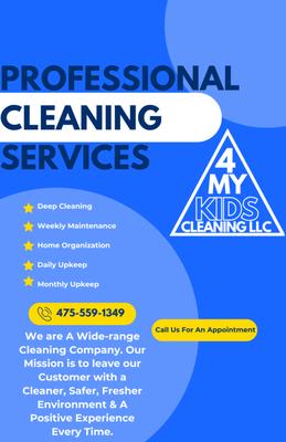 4 My Kids Cleaning