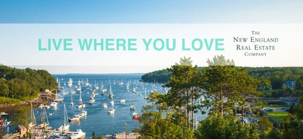 Live Where You Love: Coastal Maine Living. Real Estate in Midcoast Maine.