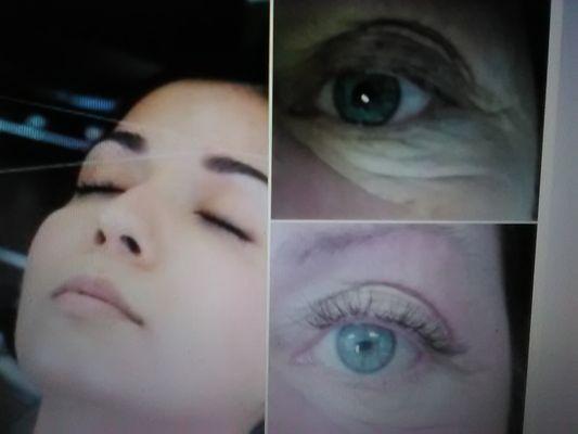 Wow I had my eyelash extensions done for only $75 also eyebrow threading was free for first time customers Kristy was very gentle, friendly