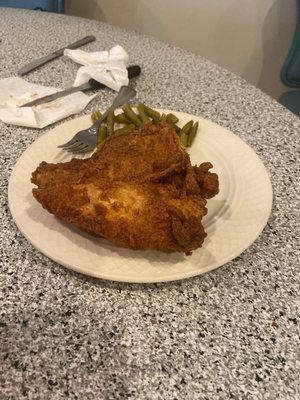 Great chicken, and the best meatball ever!!!!