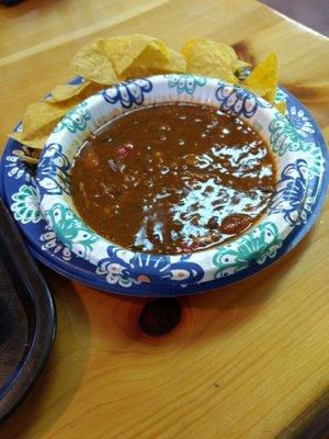 Fiesta chicken soup best soup in Worland, WY.