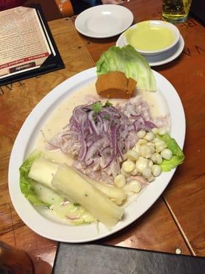 Ceviche de pescado