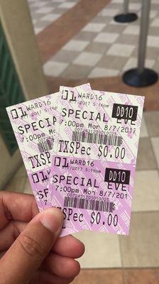 Annabella showing today for the yelp movie night